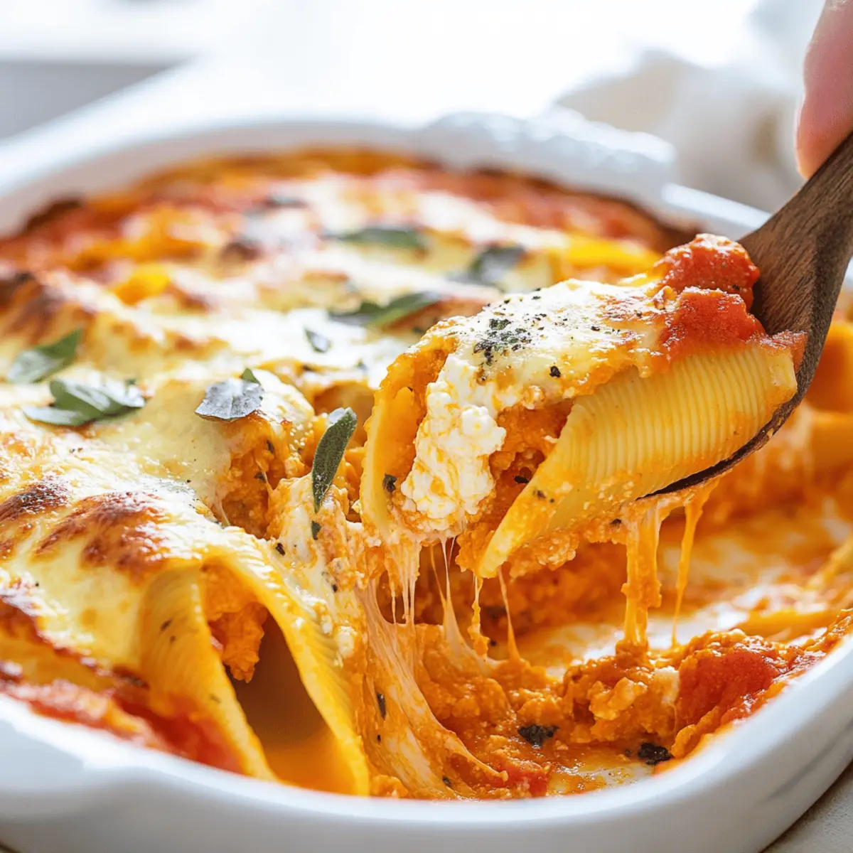 Heavenly Pumpkin Ricotta Stuffed Shells for Cozy Nights 4 Pumpkin Ricotta Stuffed Shells