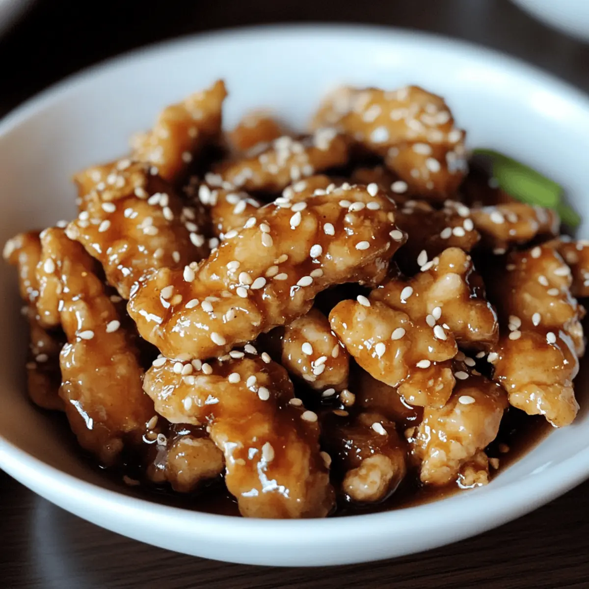 Honey Sesame Chicken