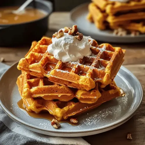 Pumpkin Waffles
