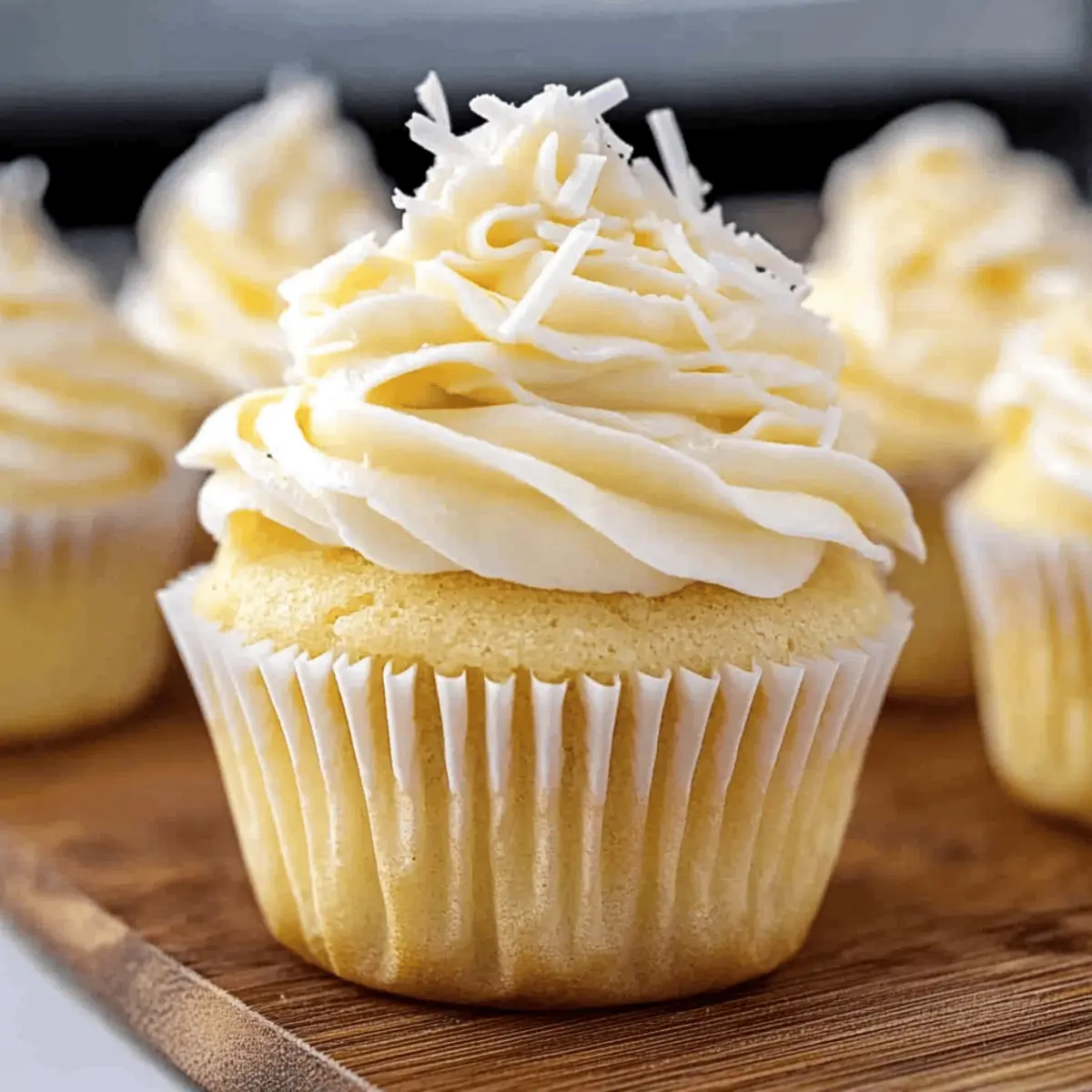 White Chocolate Cupcakes