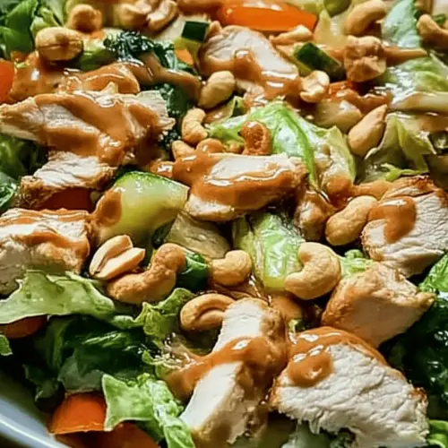 Chicken Cashew Crunch Salad