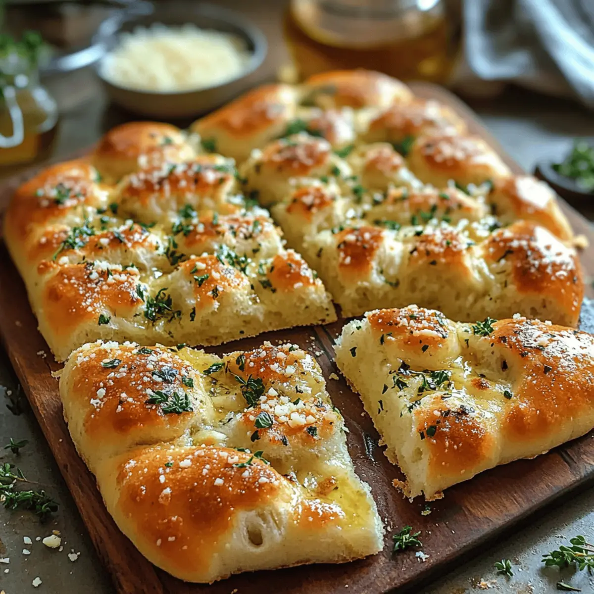 Garlic Parmesan Focaccia Bread That's Easy and Irresistible 4 Garlic Parmesan Focaccia Bread