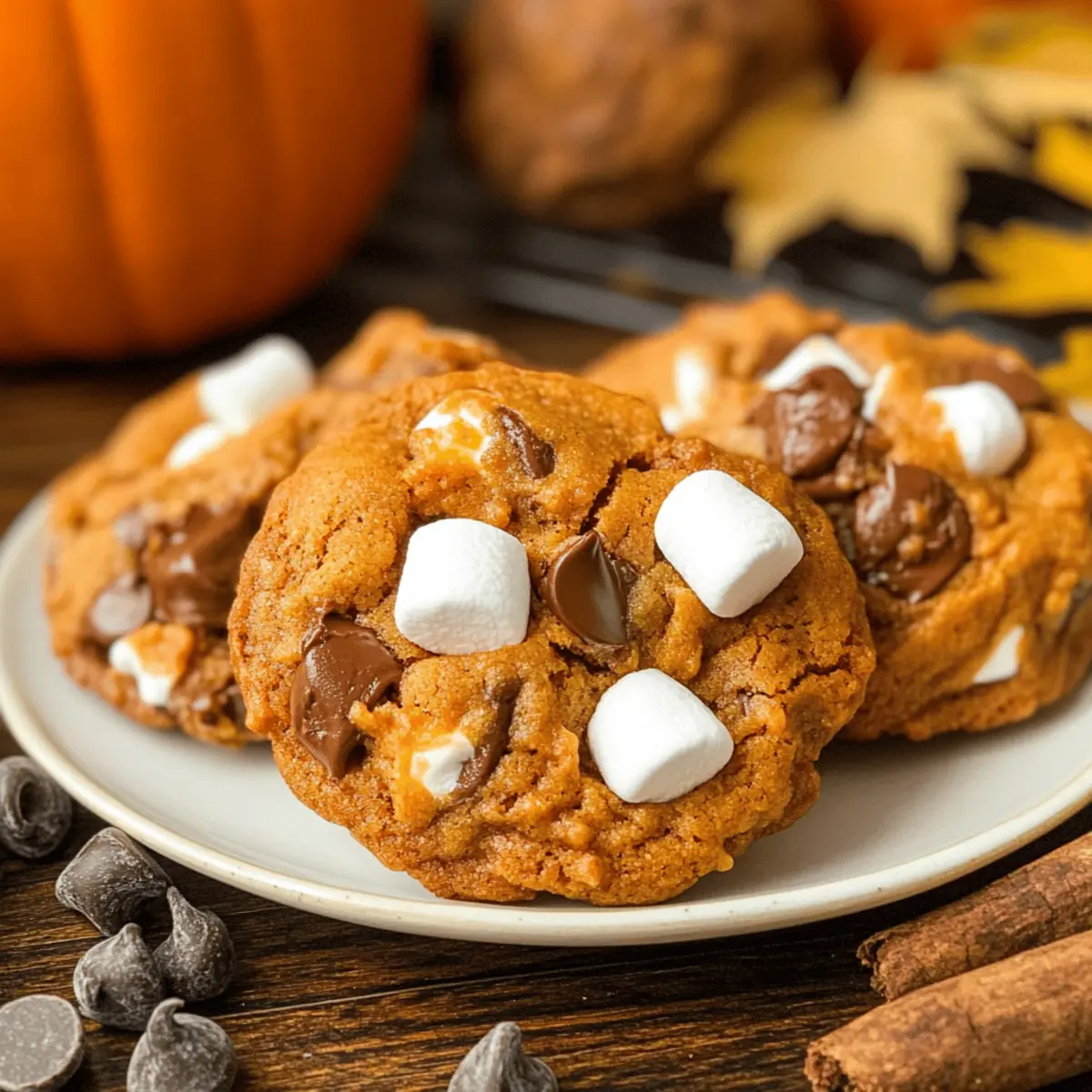 Pumpkin S'mores Cookies: Your Fall Dessert Dream Come True 4 Pumpkin S’mores Cookies
