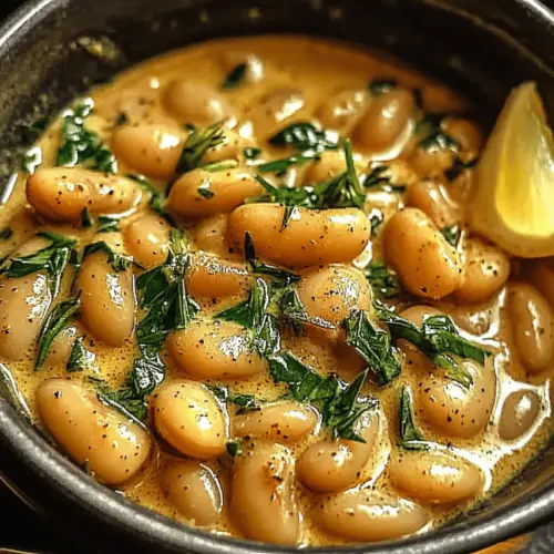 Creamy Miso Butter Beans