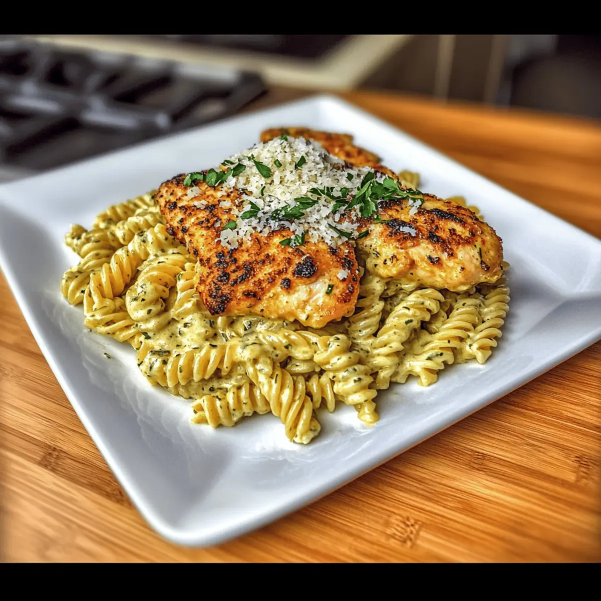 Creamy Garlic Parmesan Chicken Pasta: Comfort in Every Bite 4 Creamy Garlic Parmesan Chicken Pasta