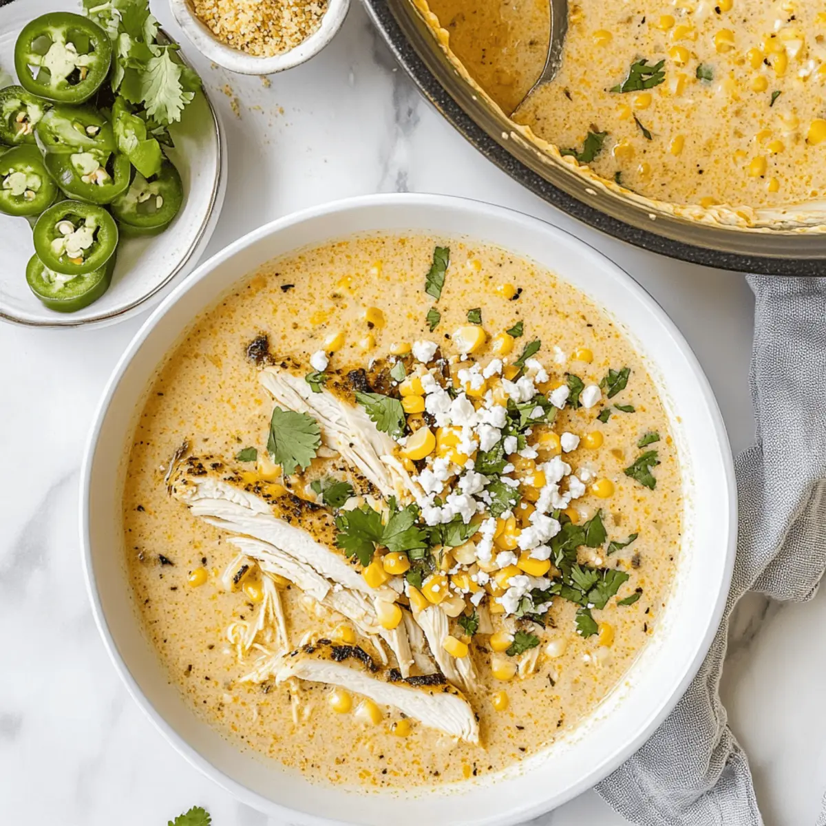 Mexican Street Corn Soup