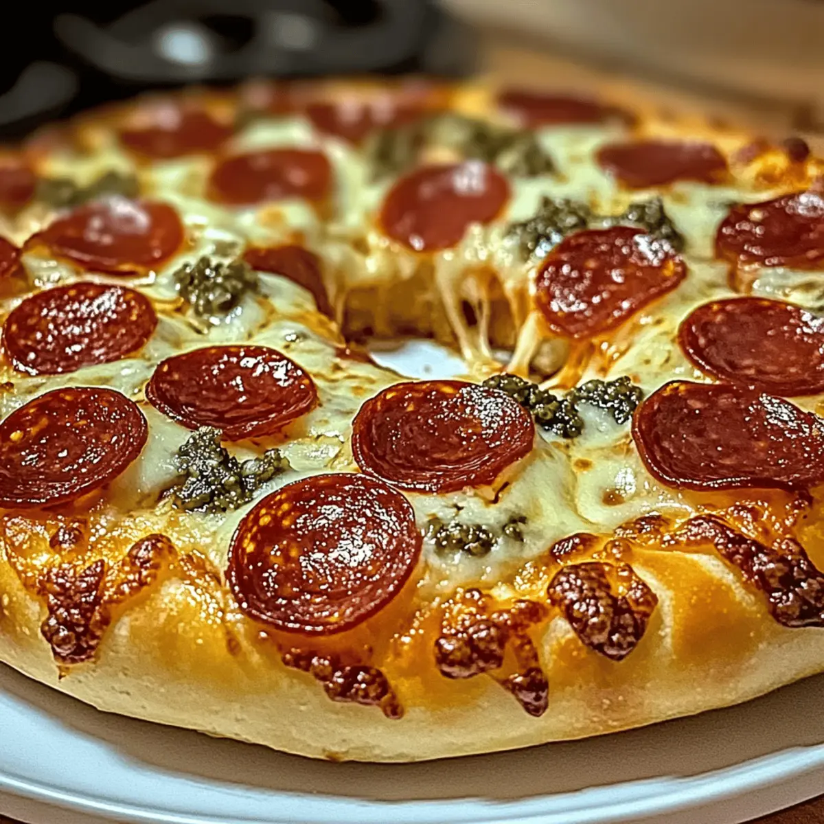 Ultimate Stuffed Crust Pepperoni Pizza for Cozy Family Nights 4 Stuffed Crust Pepperoni Pizza