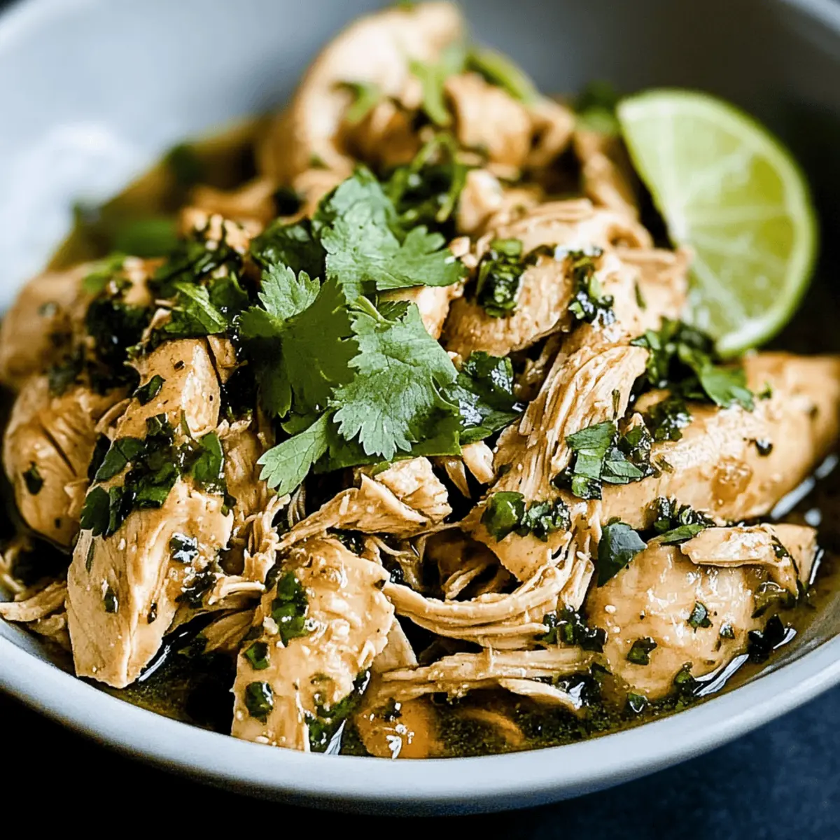 Slow Cooker Cilantro Lime Chicken for Effortless Flavor Bliss 4 Slow Cooker Cilantro Lime Chicken