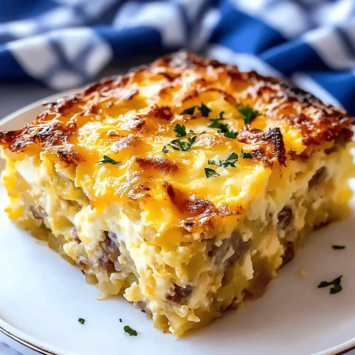 Hash Brown Egg Casserole