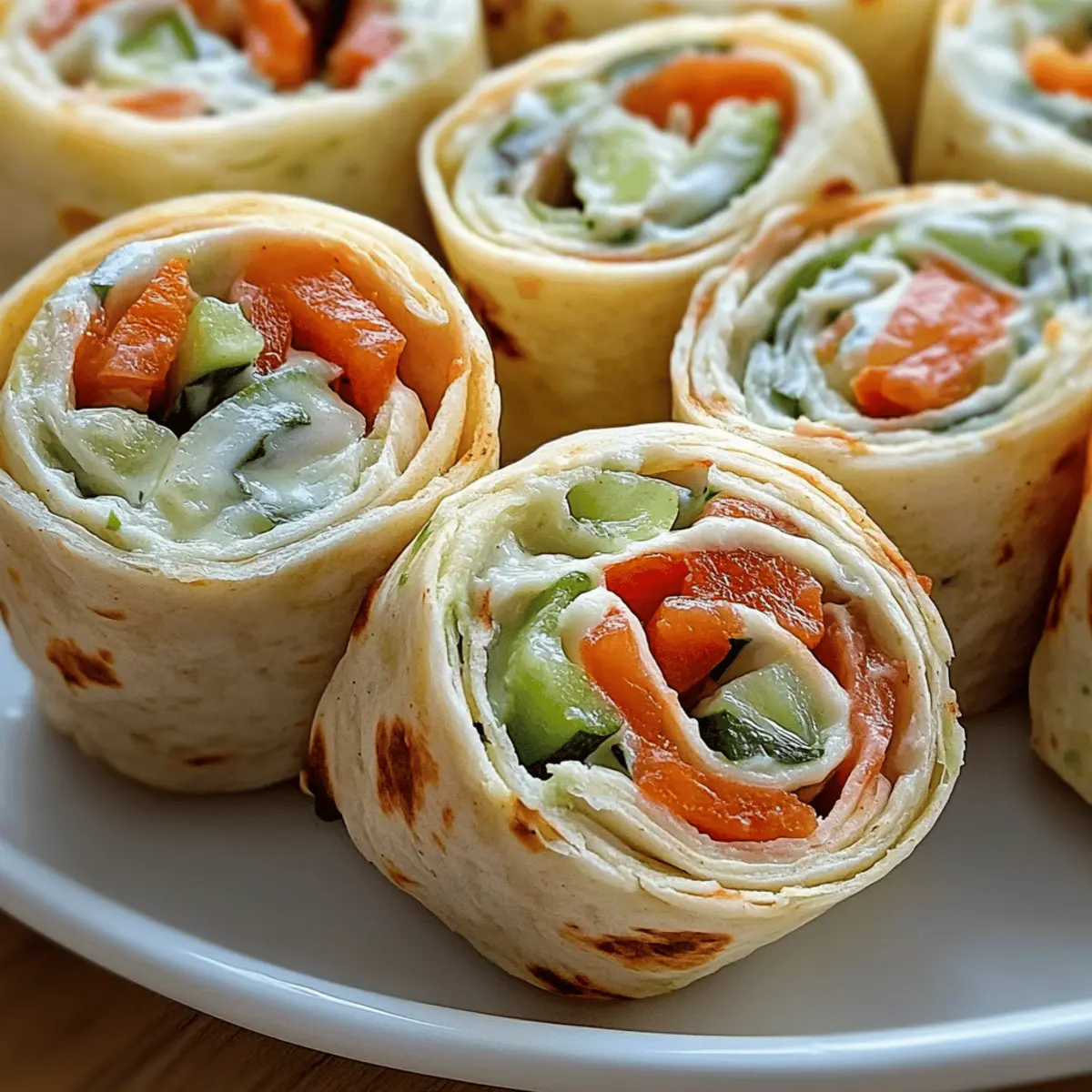 Fresh Vegetable Tortilla Roll Ups for Vibrant Lunches 4 Fresh Vegetable Tortilla Roll Ups