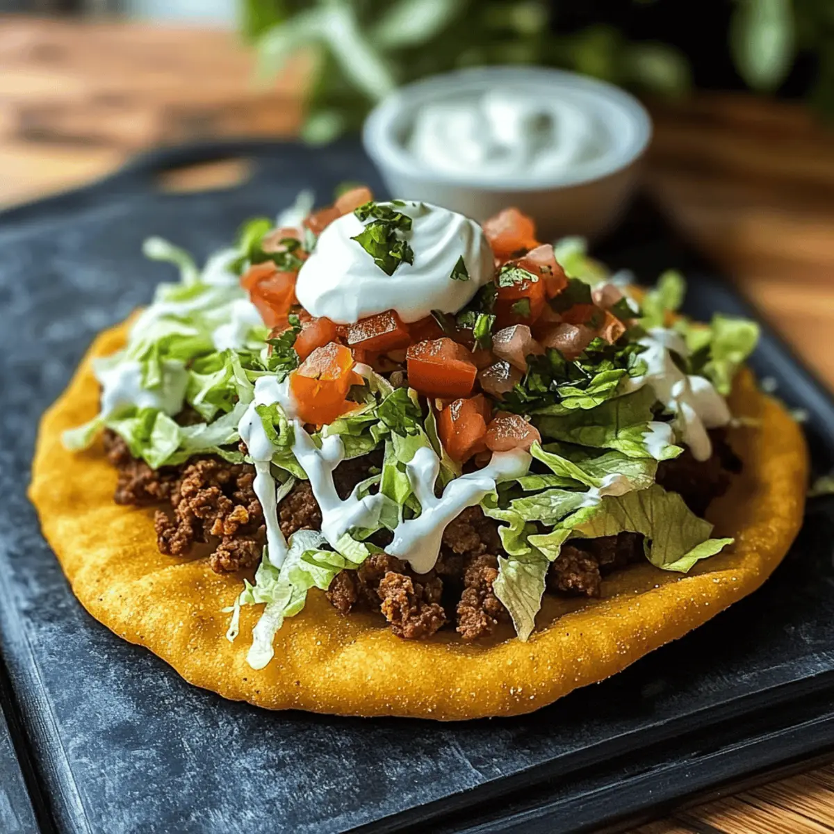Irresistible Navajo Tacos with Indian Fry Bread Recipe Guide 4 Navajo Tacos with Indian Fry Bread