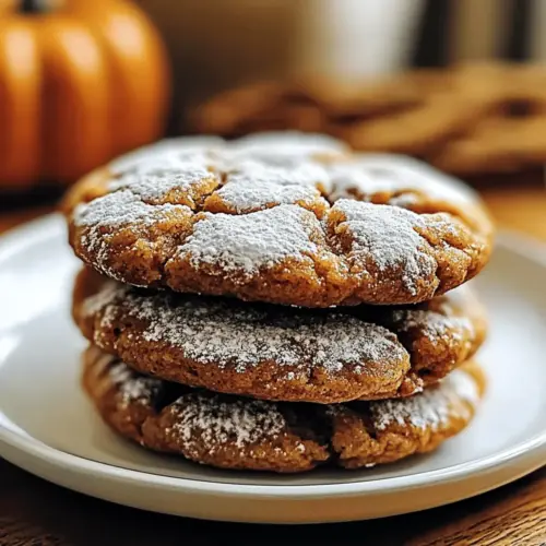 Pumpkin Coffee Cake Cookies