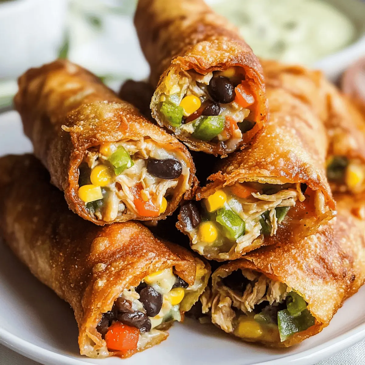 Crispy Southwest Egg Rolls Bursting with Flavorful Goodness 4 Southwest Egg Rolls