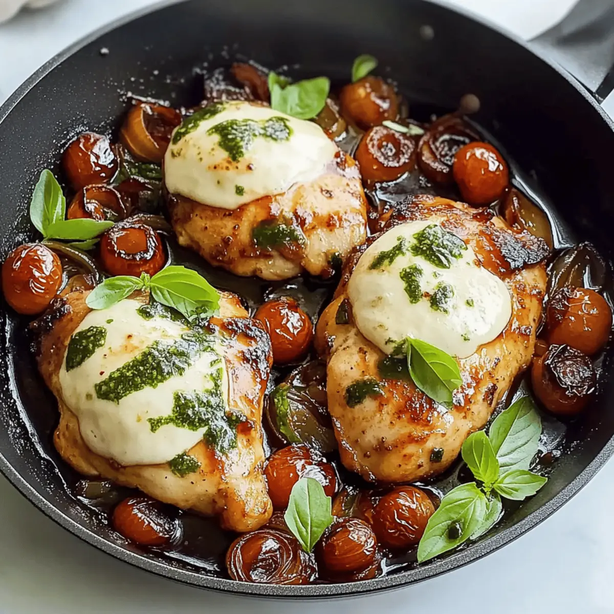 Balsamic Chicken Skillet