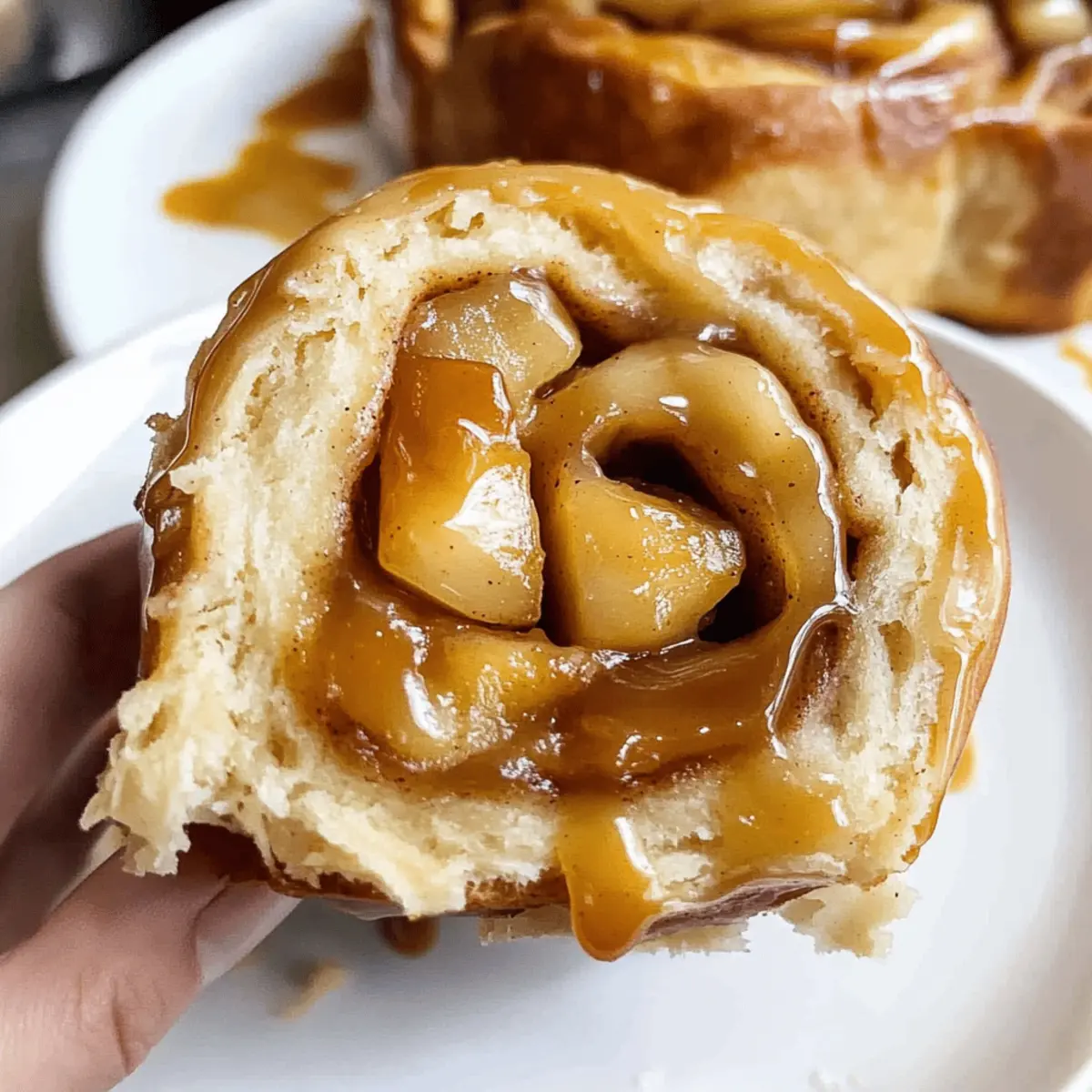 Irresistible Caramel Apple Cinnamon Rolls for Cozy Mornings 4 Caramel Apple Cinnamon Rolls