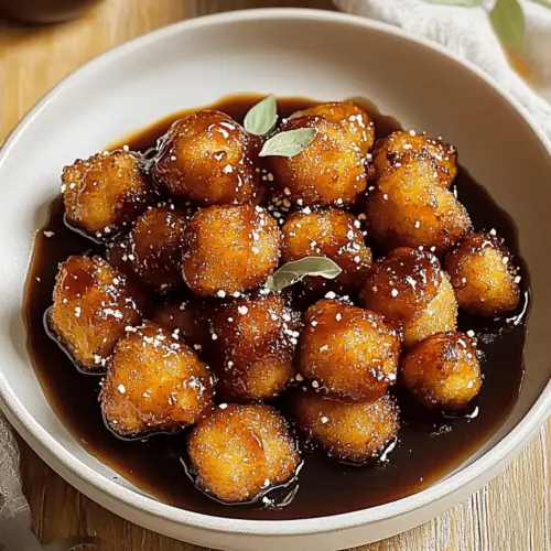 Hot Honey Cauliflower Bites