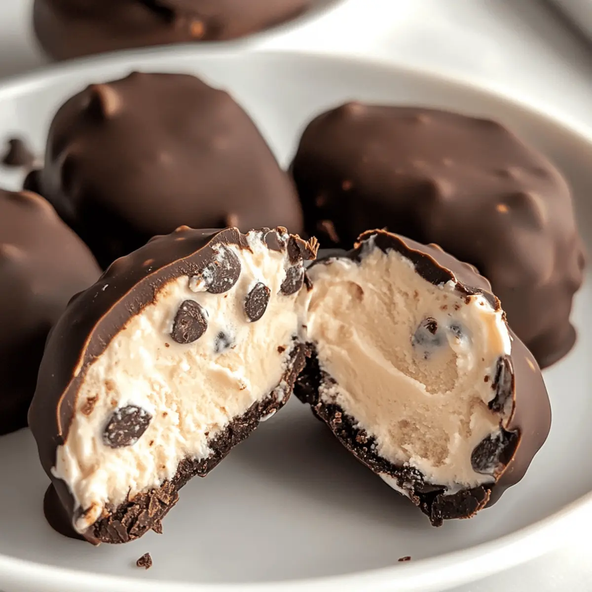 Cookie Dough Frozen Yogurt
