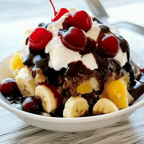 Banana Split Dump Cake