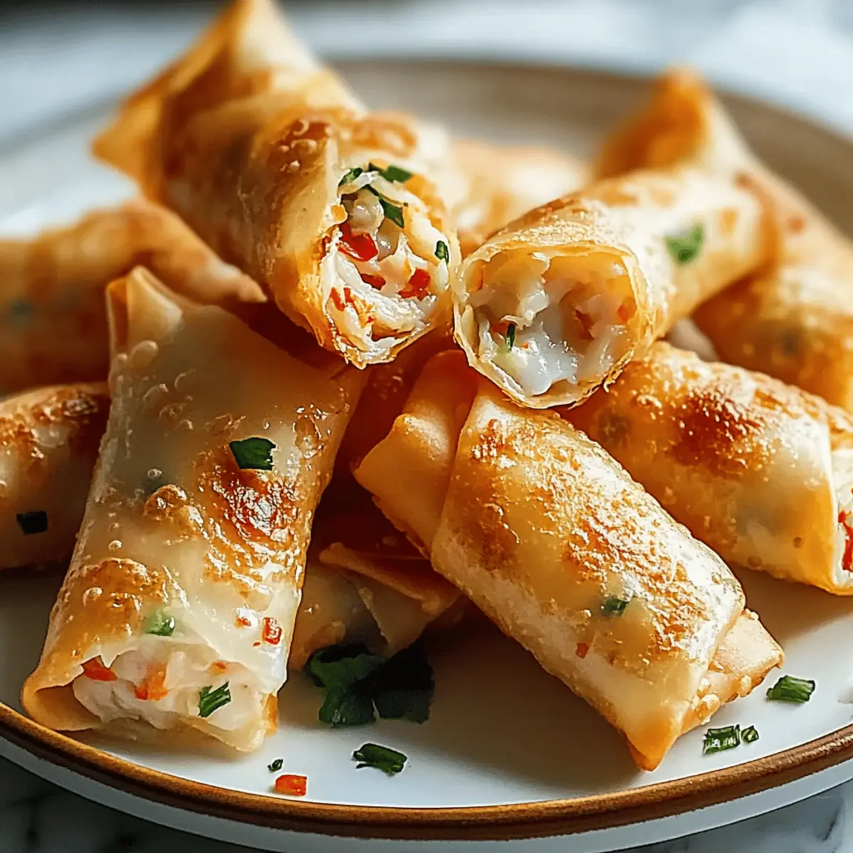 Rice Paper Crab Rangoons