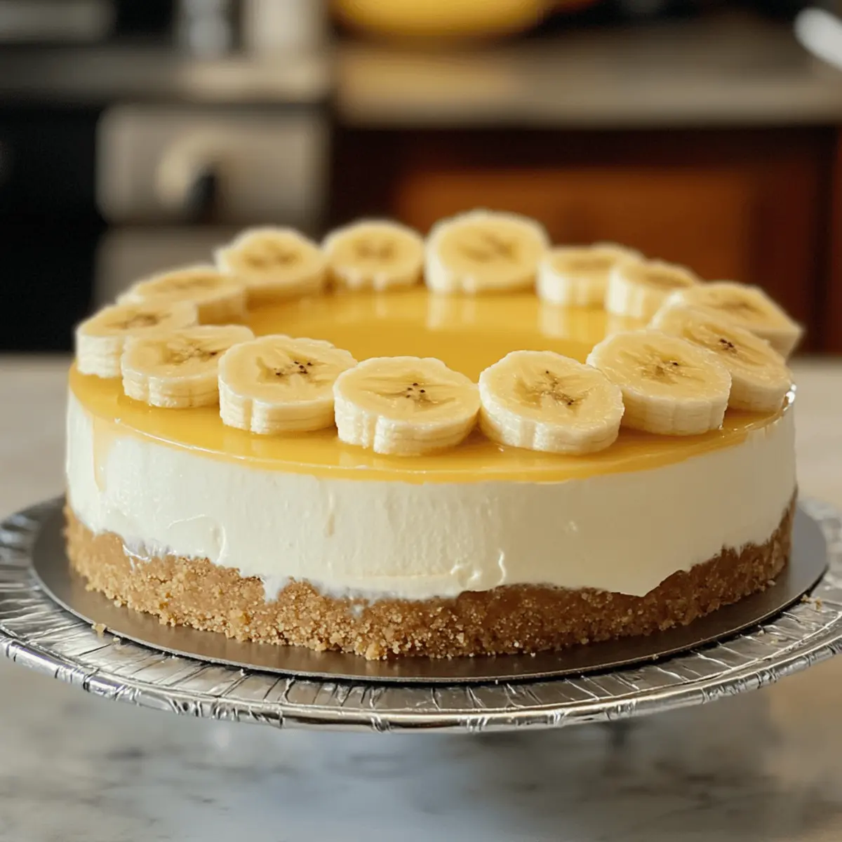 Banana Cream Cheesecake iawtzp