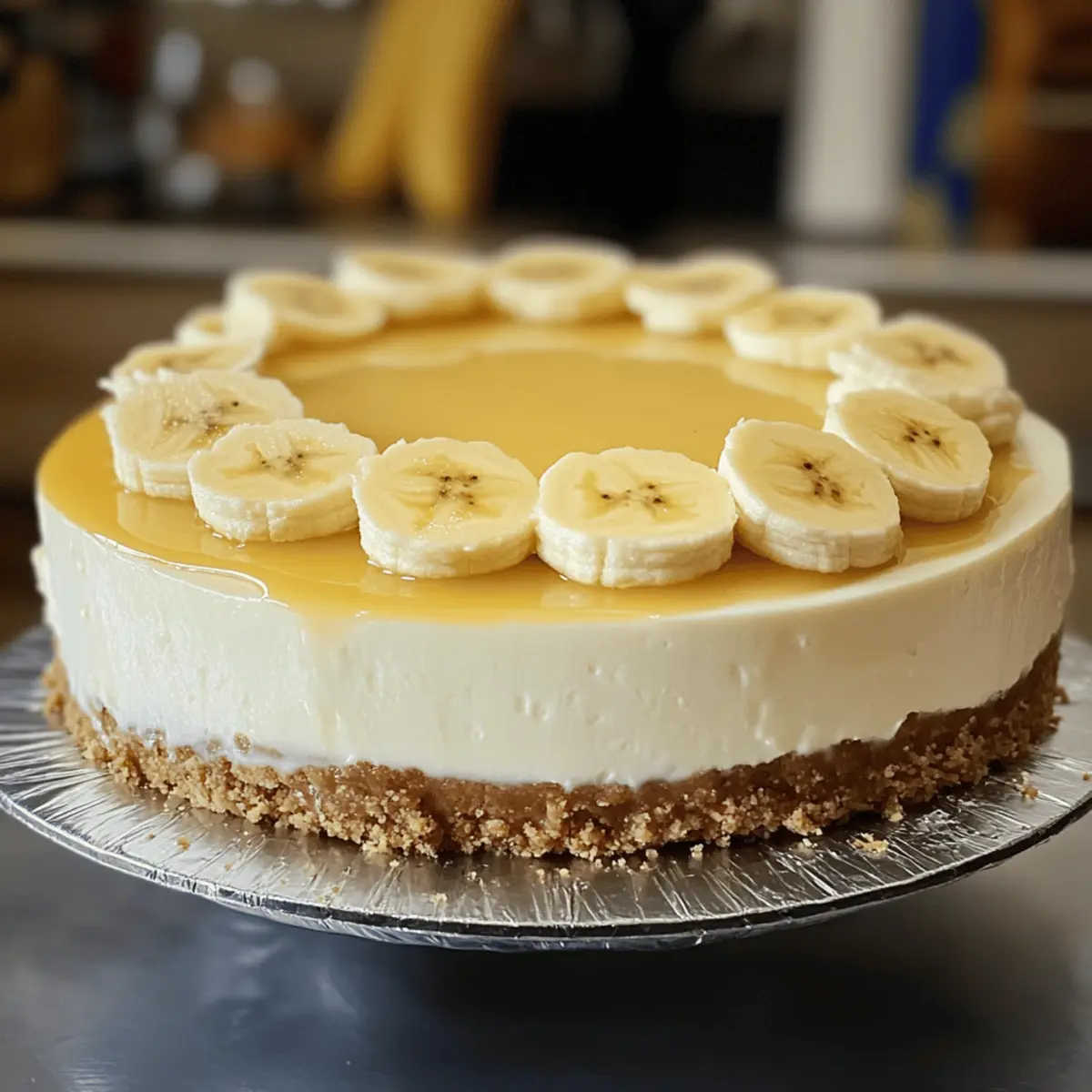 Banana Cream Cheesecake isspu8