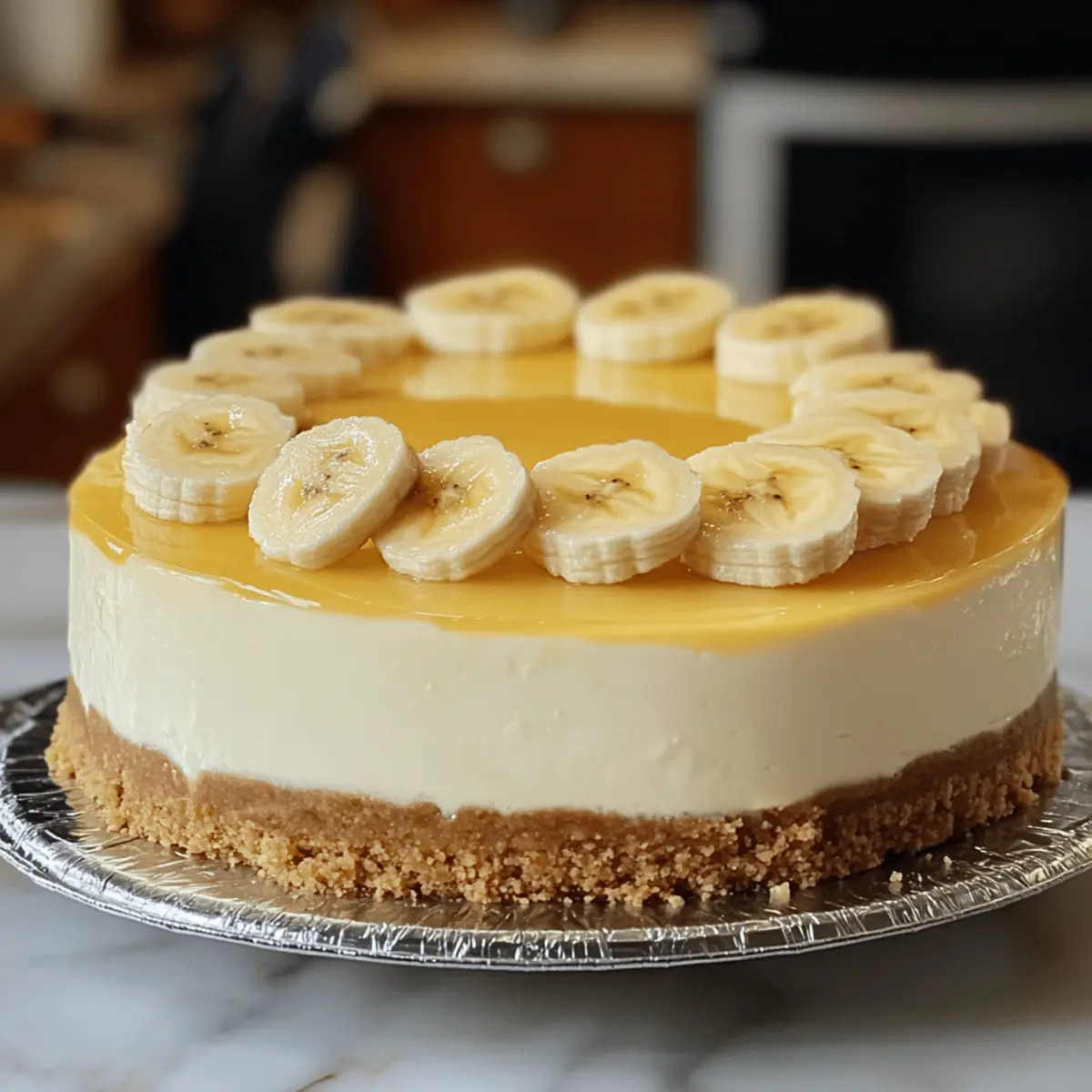 Banana Cream Cheesecake