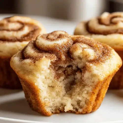 Cinnamon Roll Protein Muffins