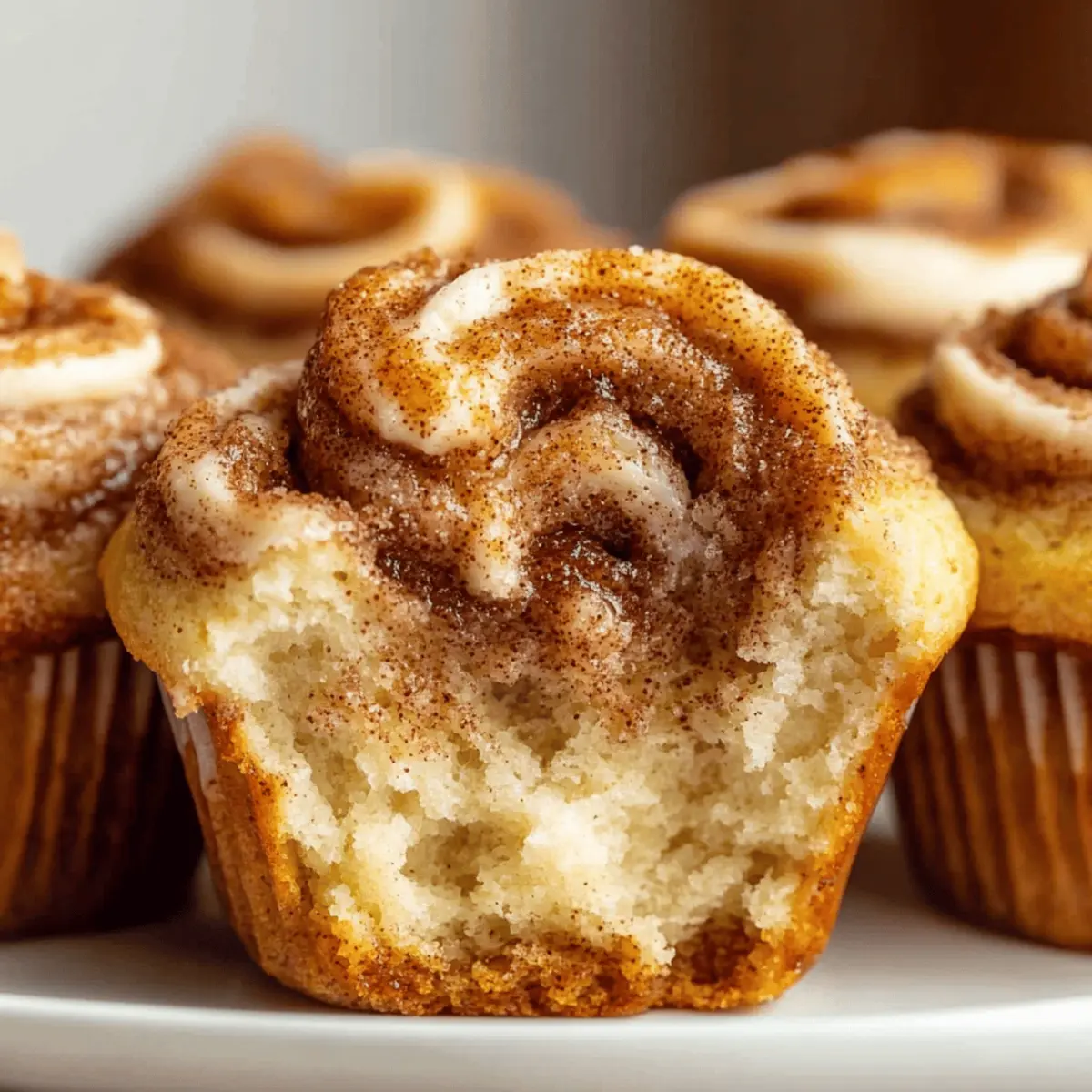 Cinnamon Roll Protein Muffins wodlun