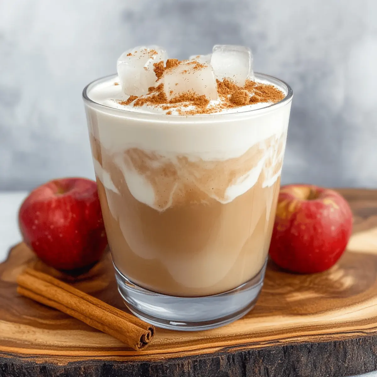 Iced Apple Crisp Cream Chai Latte: Your Cozy Fall Treat 9