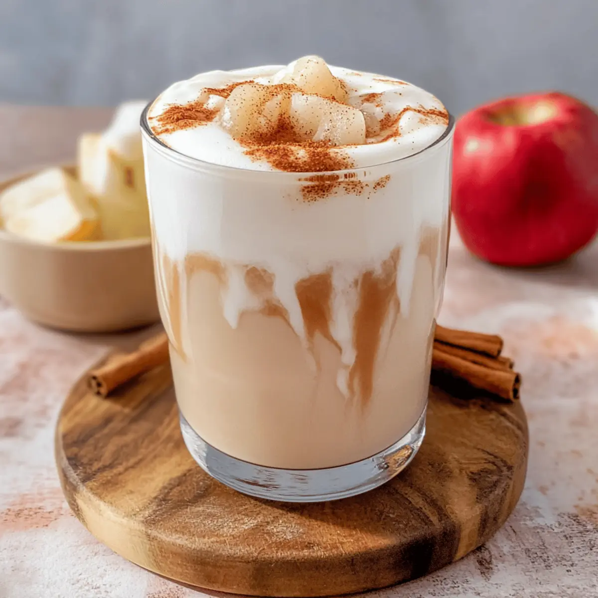 Iced Apple Crisp Cream Chai Latte: Your Cozy Fall Treat 1 Iced Apple Crisp Cream Chai Latte ztfkep