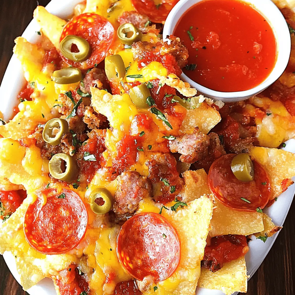 Italian Nachos Copycat: Irresistible Crispy Wonton Delight