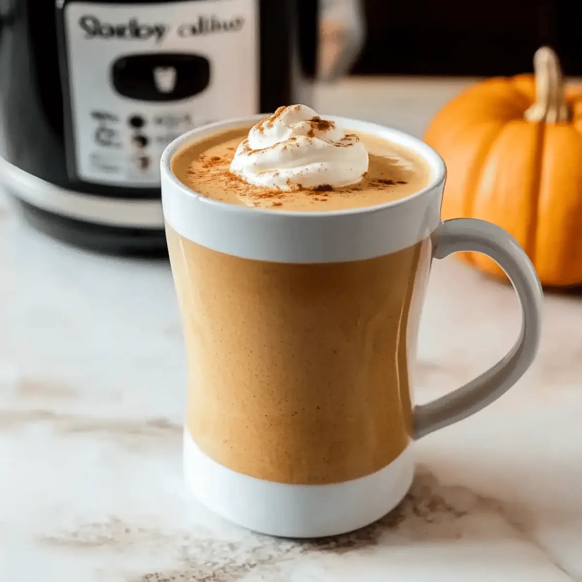 Warm and Creamy Slow Cooker Drinkable Pumpkin Pie Delight 2 Slow Cooker Drinkable Pumpkin Pie duftee
