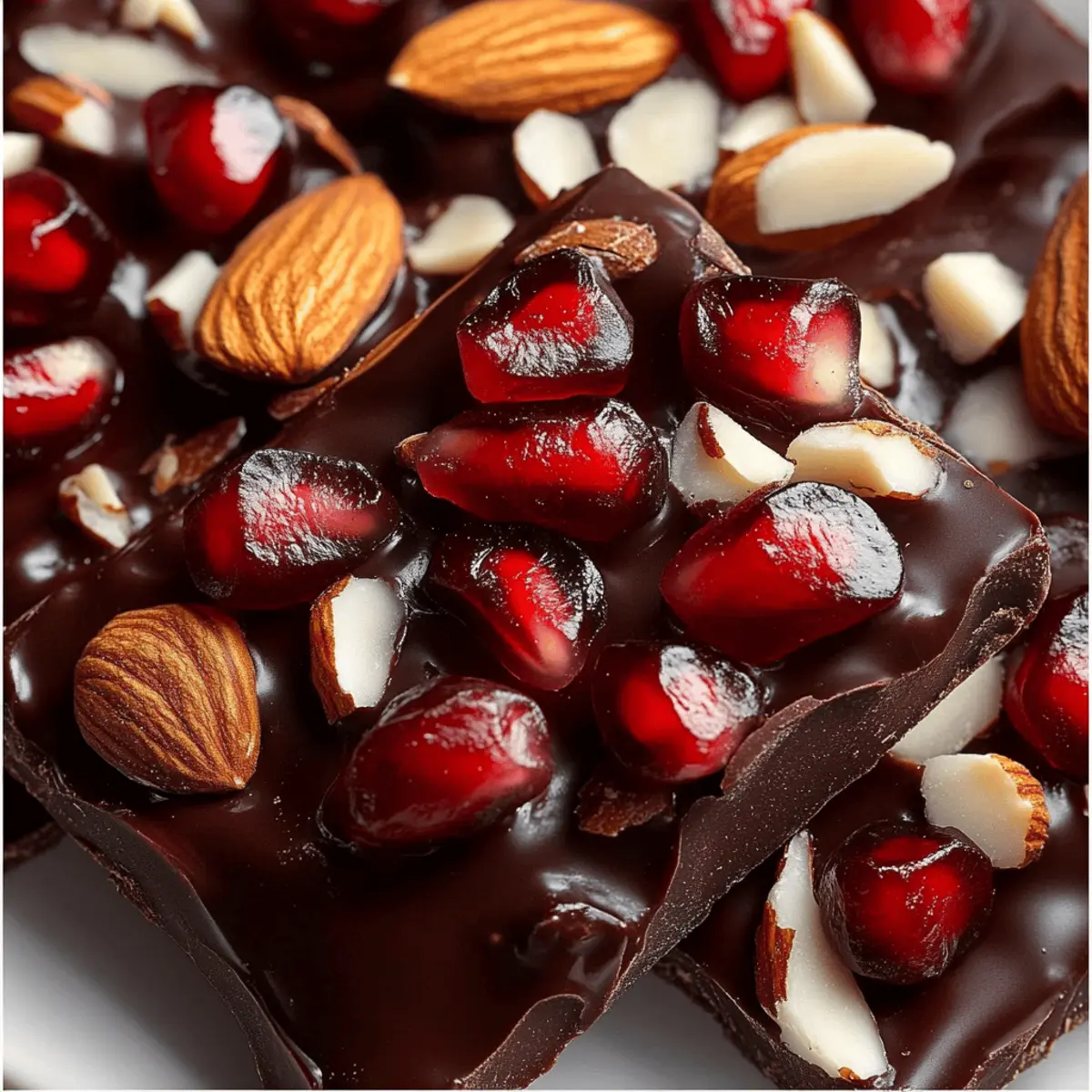 Decadent Chocolate Pomegranate Bark for Quick Sweet Cravings 4 Chocolate Pomegranate