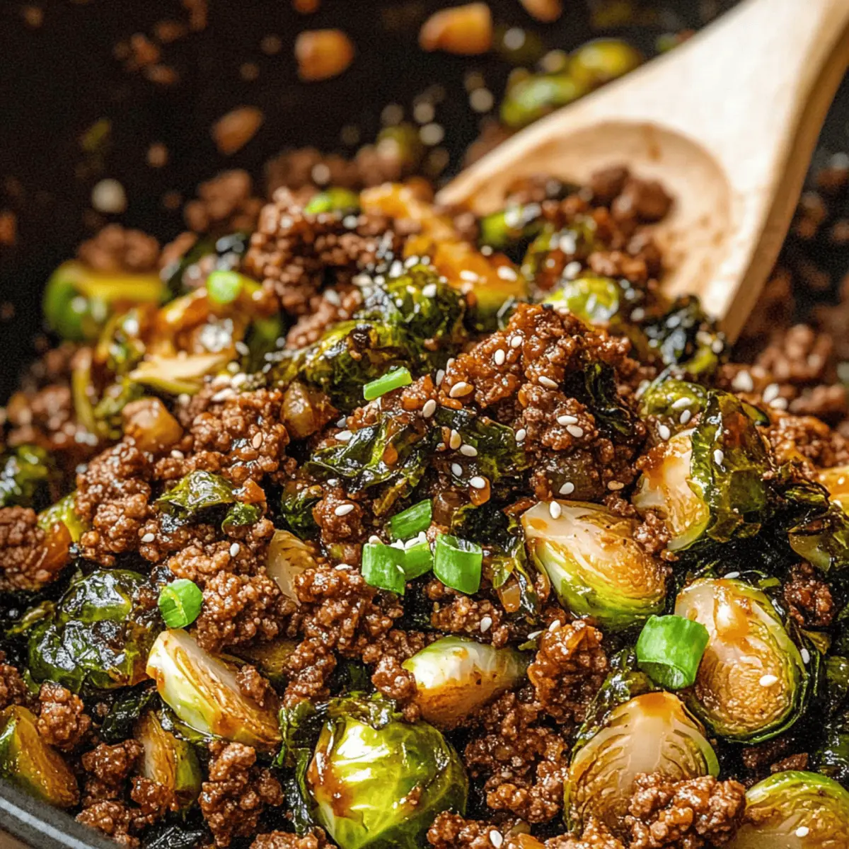 Ground Beef and Brussels Sprouts: Quick, Flavor-Packed Delight 4 Ground Beef and Brussels Sprouts