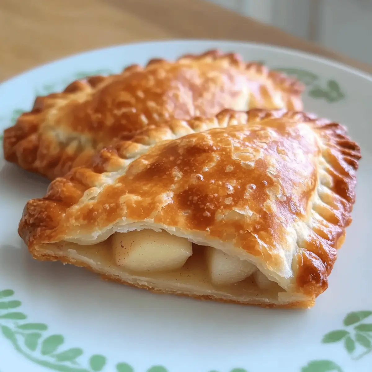 Apple Turnovers with Pie Crust