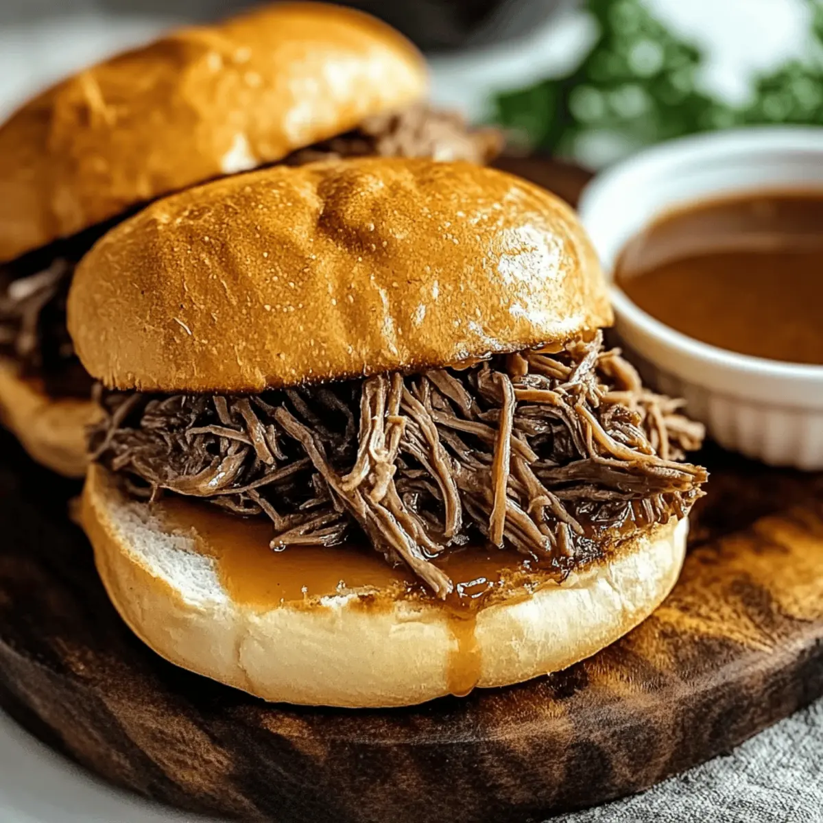 Crockpot French Dip Sandwiches: Cozy Comfort in Every Bite 1