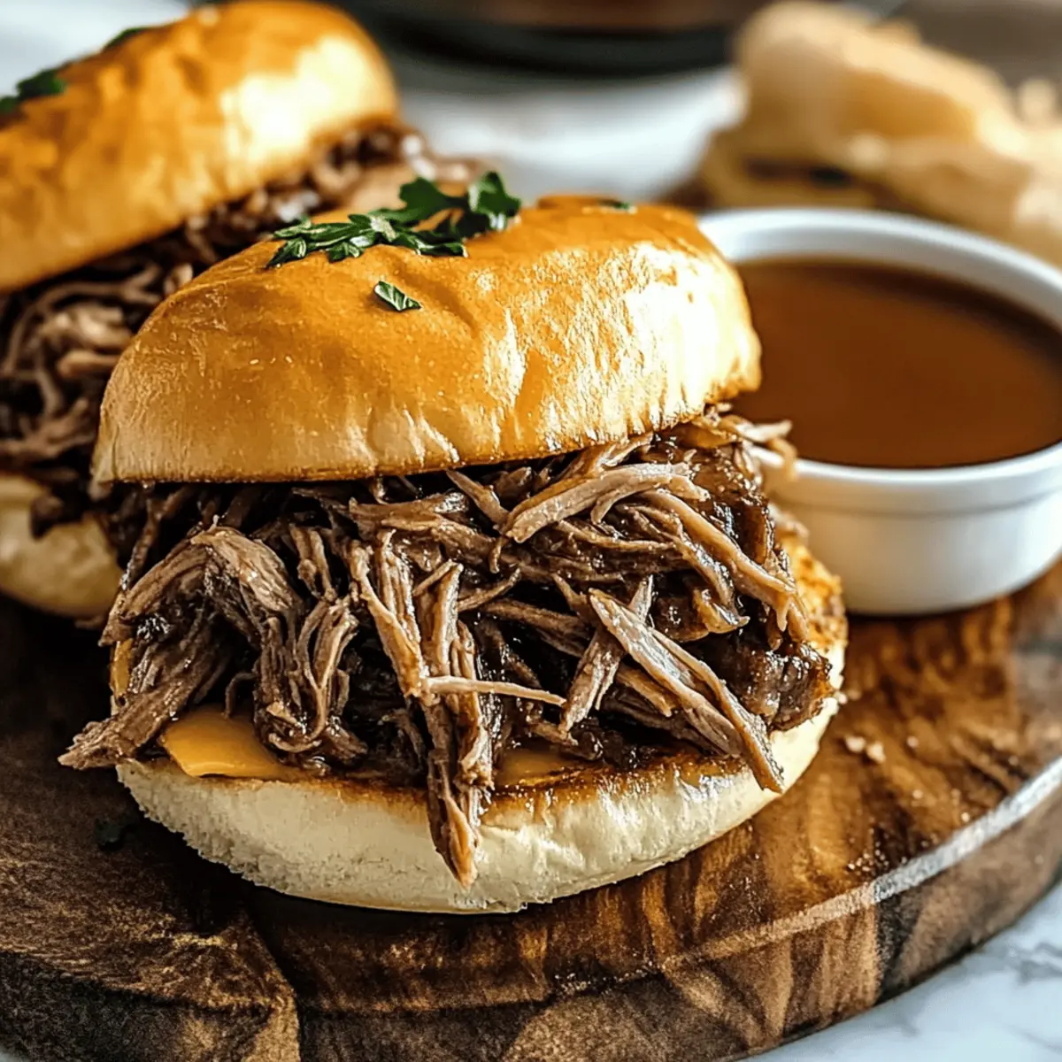 Crockpot French Dip Sandwiches: Cozy Comfort in Every Bite 3