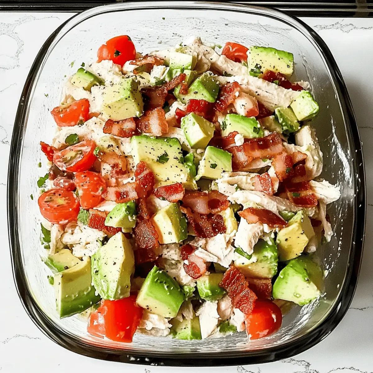 Satisfying BLT Chicken Salad for Meal Prep Bliss 4 BLT Chicken Salad for Meal Prep