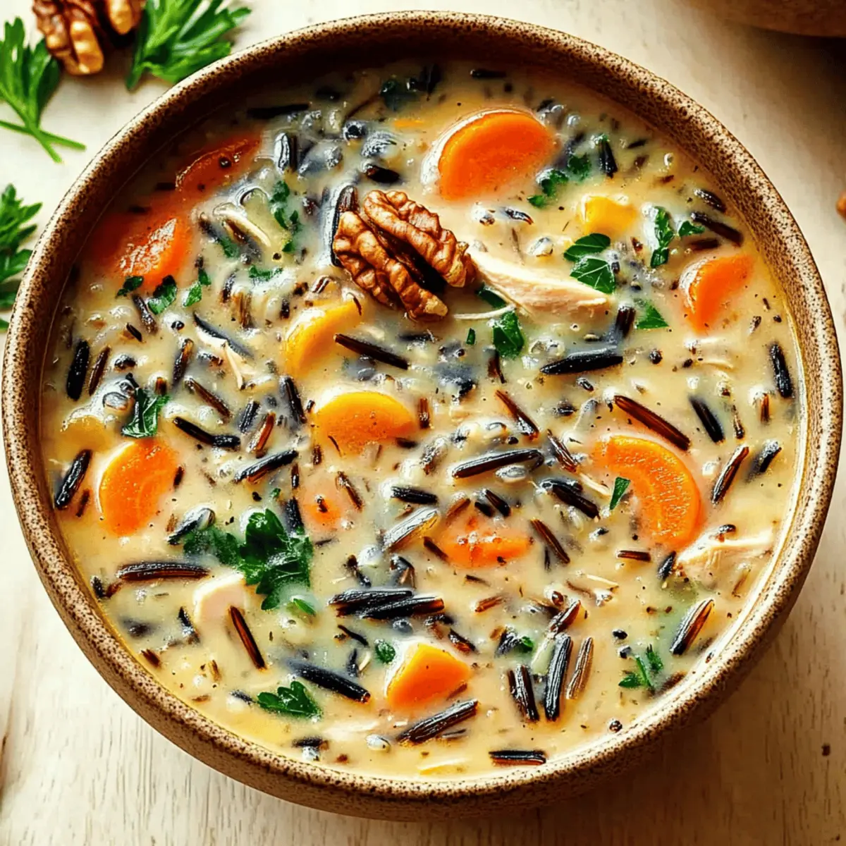 Comforting Autumn Wild Rice Soup for Cozy Nights 3 Autumn Wild Rice Soup ztqyz7