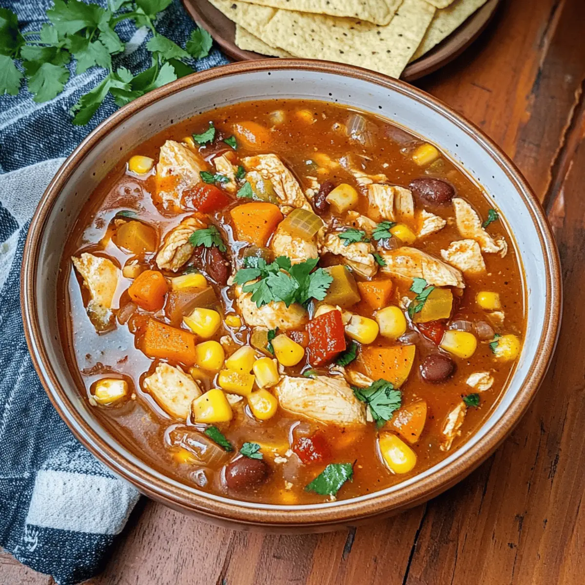 BBQ Chicken Soup: A Cozy Comfort That's Pure Happiness 3 BBQ Chicken Soup ius4ow