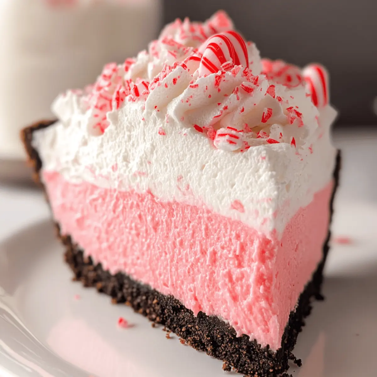 Candy Cane Pie: The Creamy No-Bake Holiday Delight 2 Candy Cane Pie nupv8p