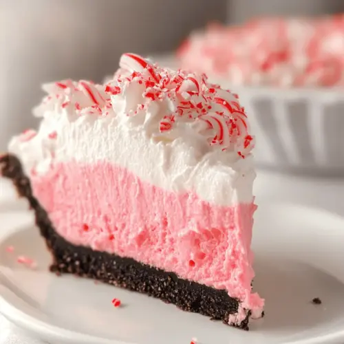 Candy Cane Pie: The Creamy No-Bake Holiday Delight 8 Candy Cane Pie