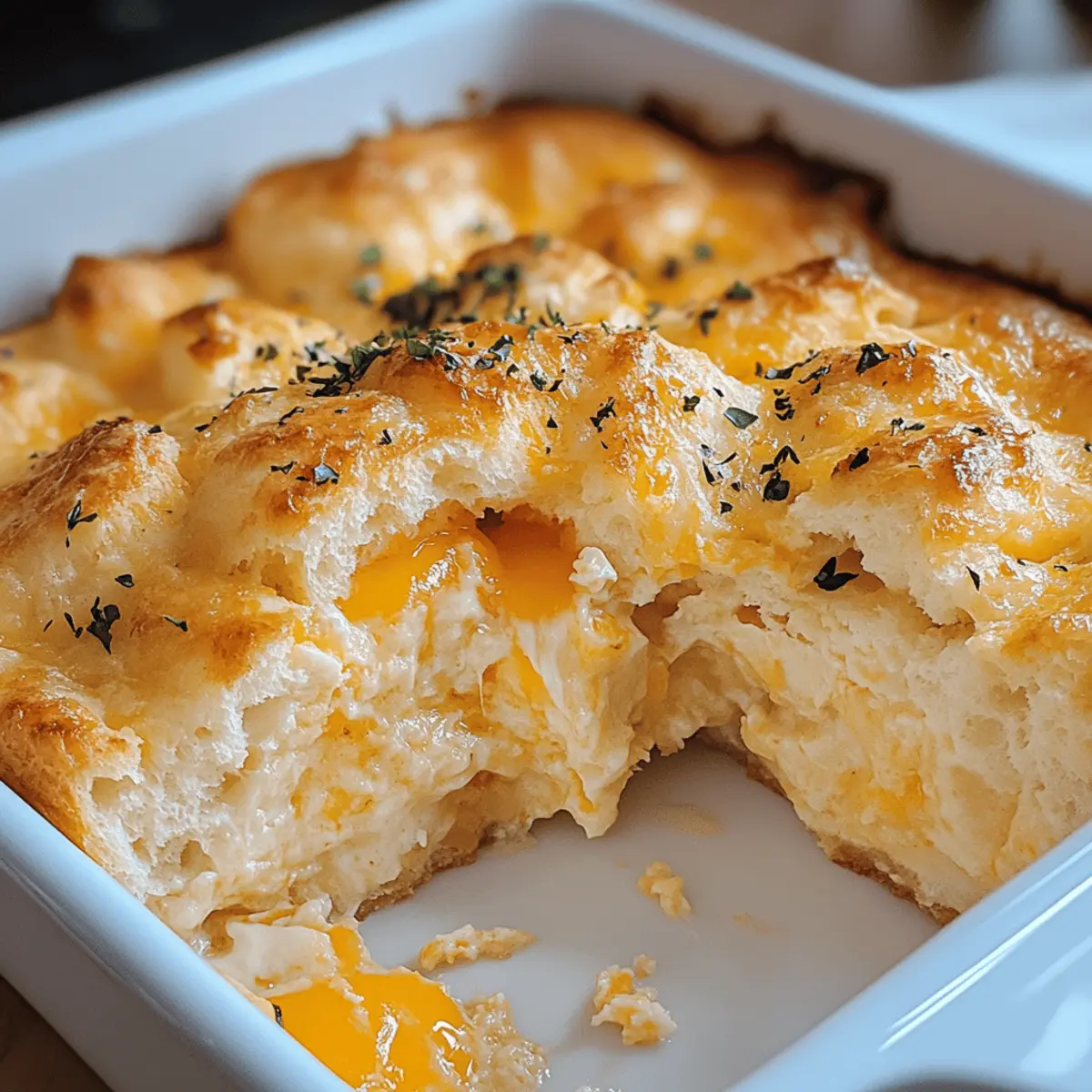 Cheddar Bay Biscuit Egg Breakfast Casserole for a Cozy Morning 3