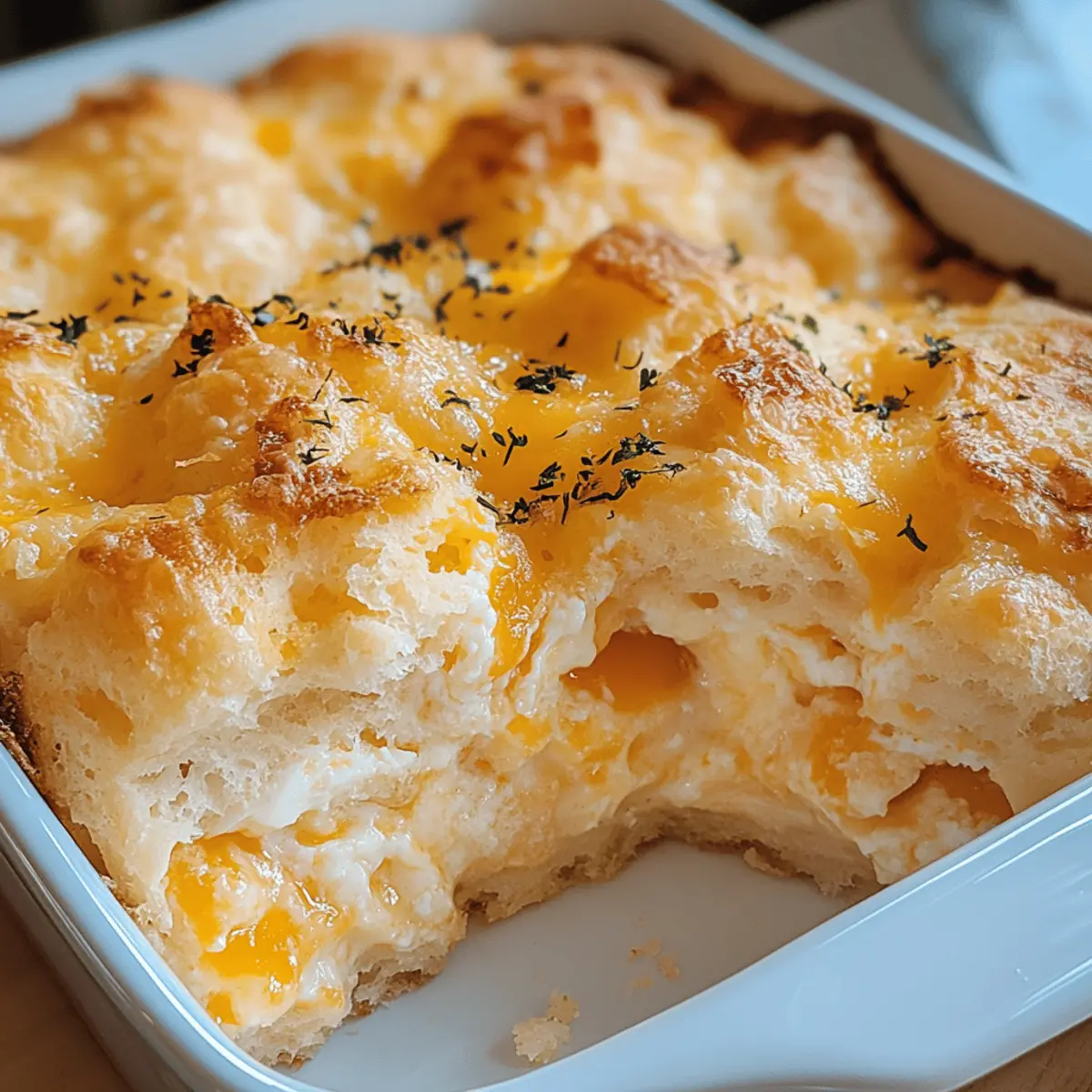 Cheddar Bay Biscuit Egg Breakfast Casserole for a Cozy Morning 2