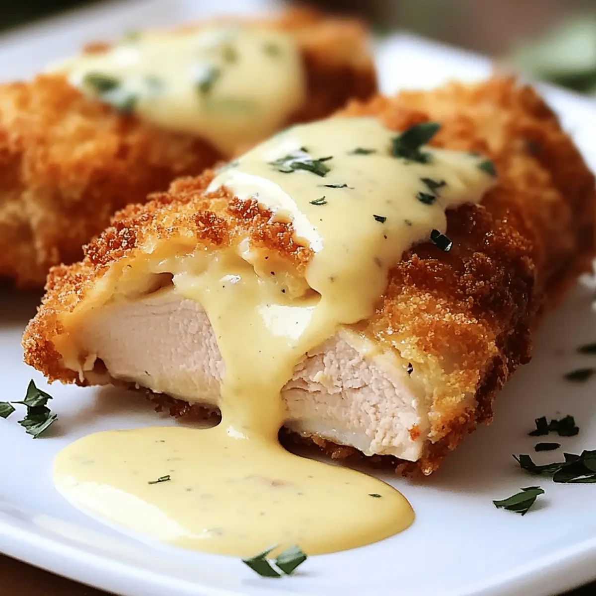 Mouthwatering Chicken Cordon Bleu with Swiss Cheese Delight 3