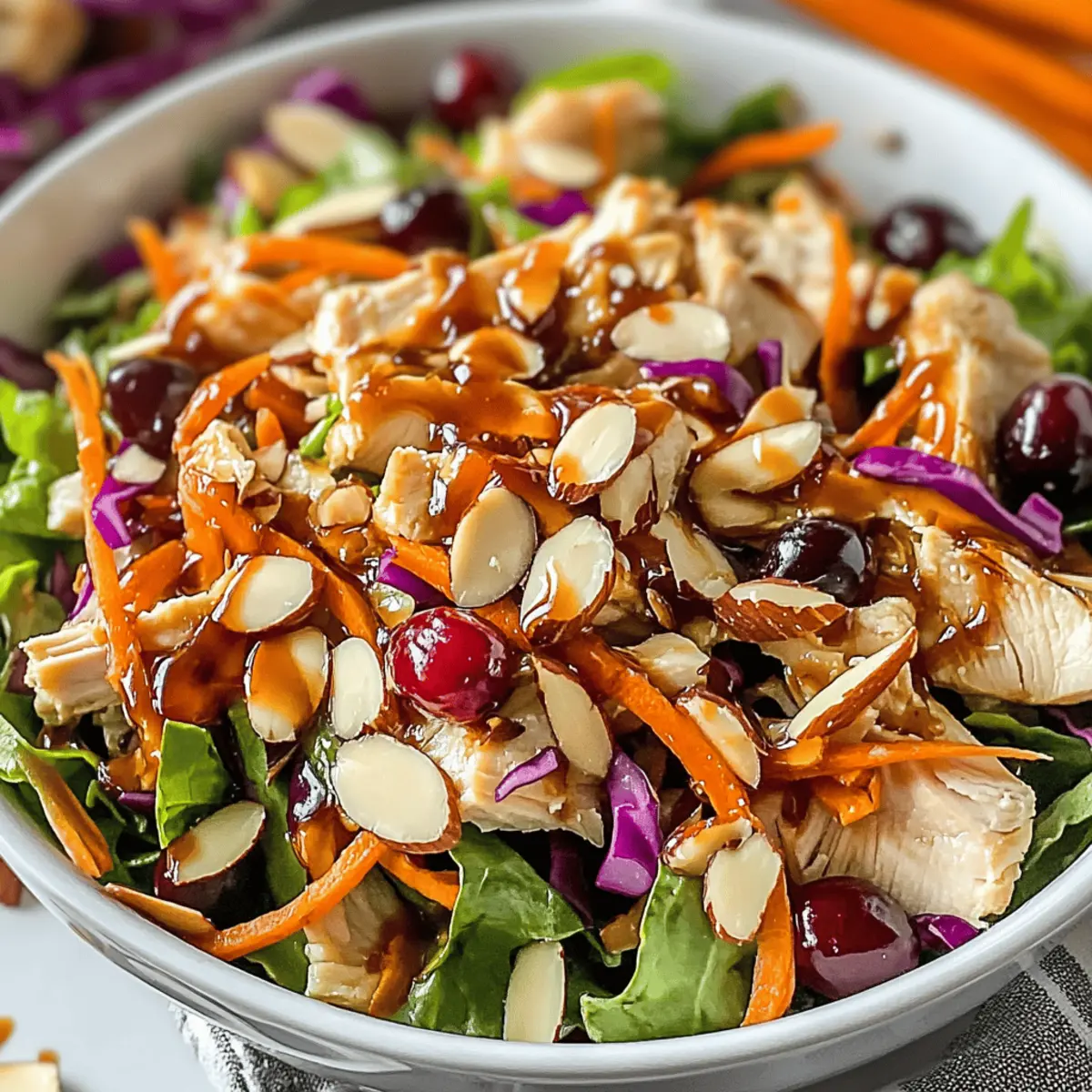 Delicious Chicken Cranberry Salad That'll Brighten Your Day 1 Chicken Cranberry Salad kissup
