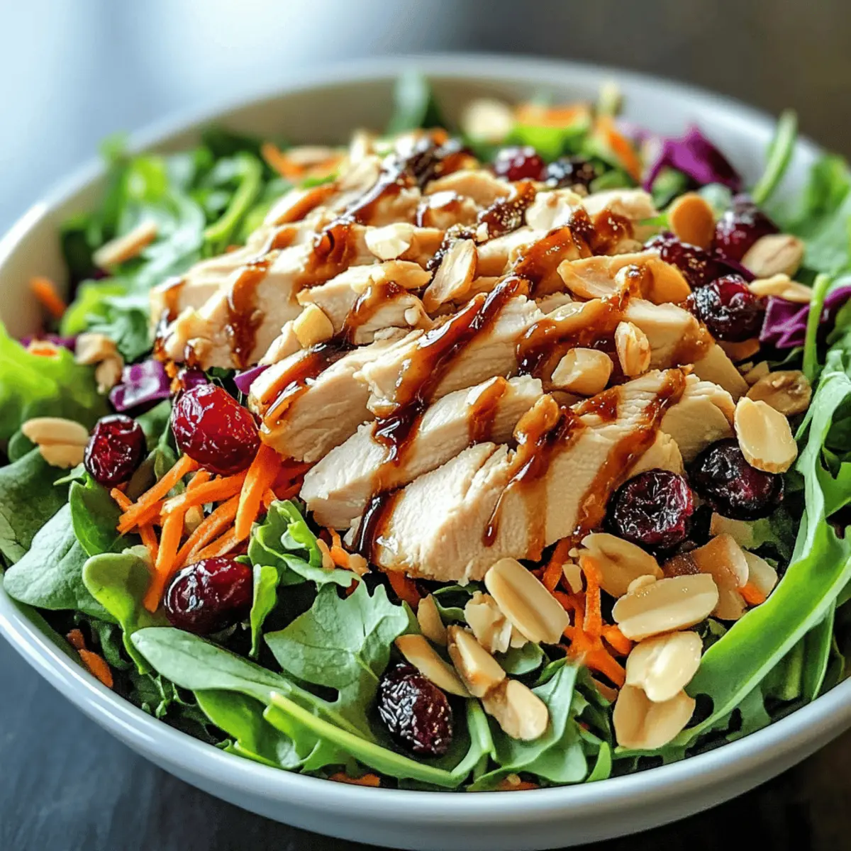 Delicious Chicken Cranberry Salad for a Quick Healthy Meal 2 Chicken Cranberry Salad rueire