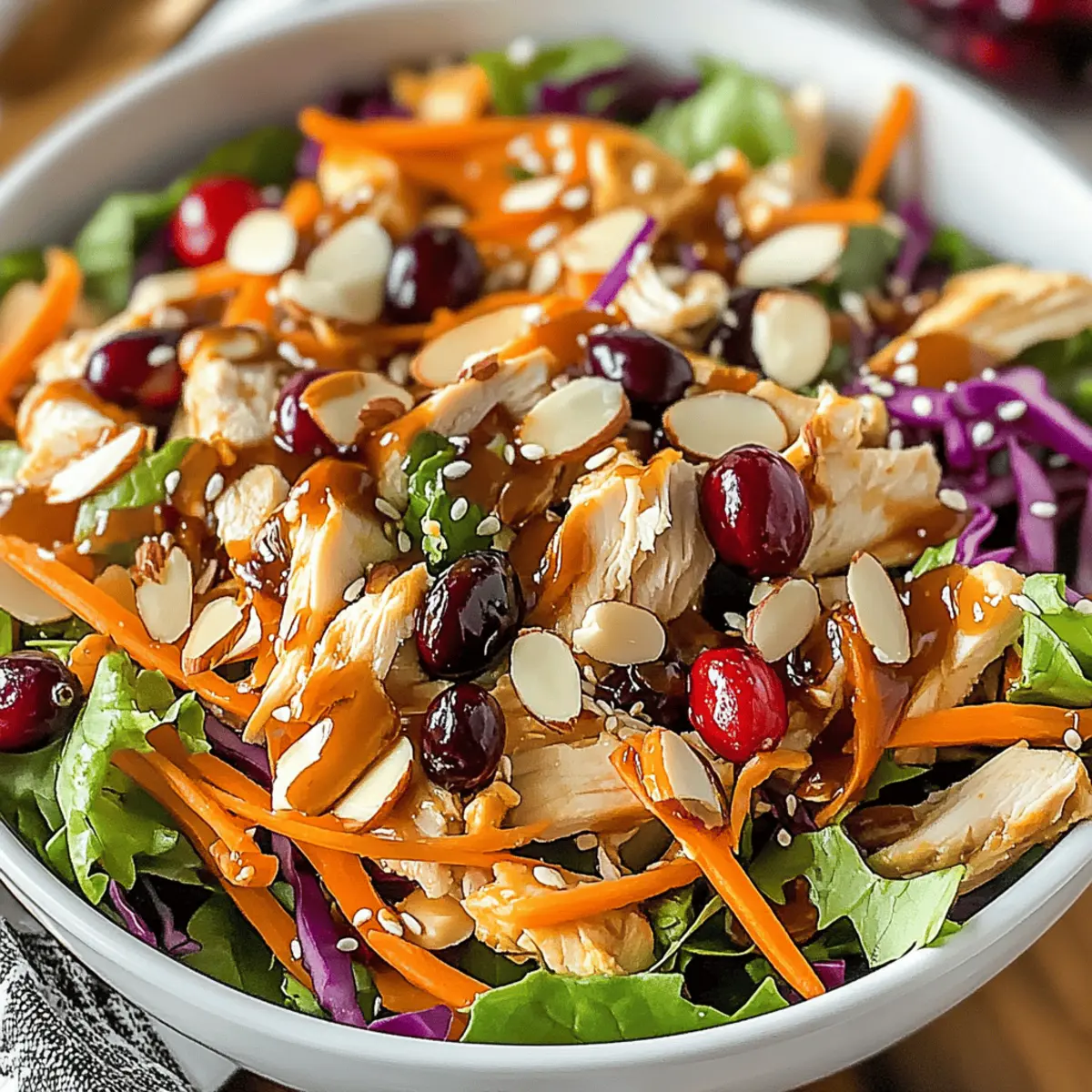 Delicious Chicken Cranberry Salad That'll Brighten Your Day 3 Chicken Cranberry Salad uy2bvy