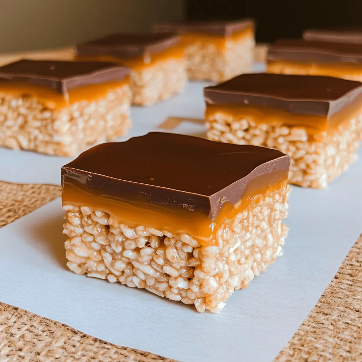 Irresistible Chocolate Caramel Rice Krispie Squares You’ll Love 3 Chocolate Caramel Rice Krispie Squares kfqh9f