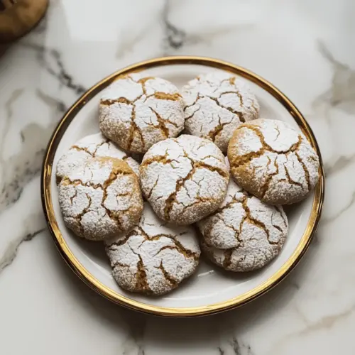 Cinnamon Coffee Crinkles